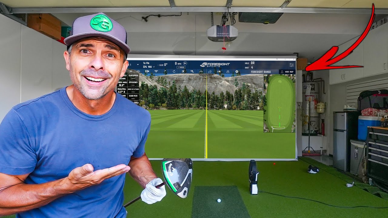 Mr Short Game Built Golf Simulator