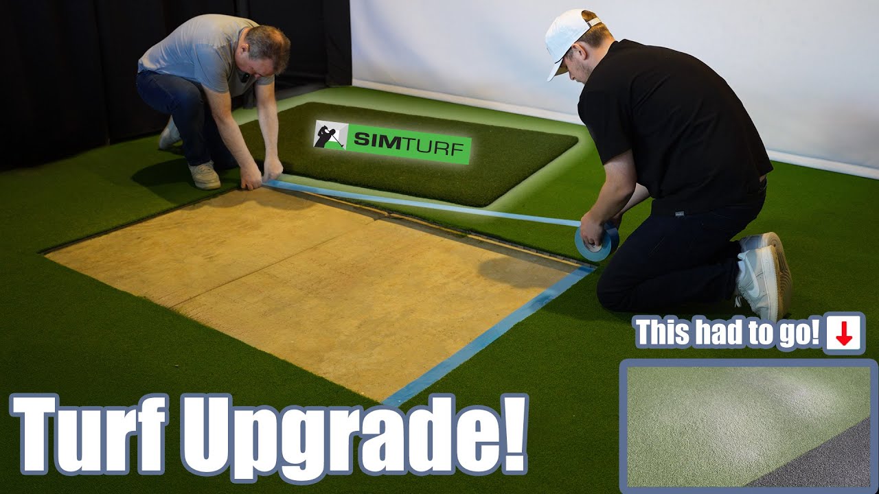 We Should Be Golfing SimTurf Install